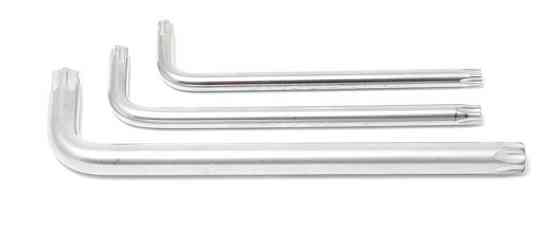 Ключ Г-образный TORX экстра длинный T-60H с отверстием ROCKFORCE RF-76760XL Одесса