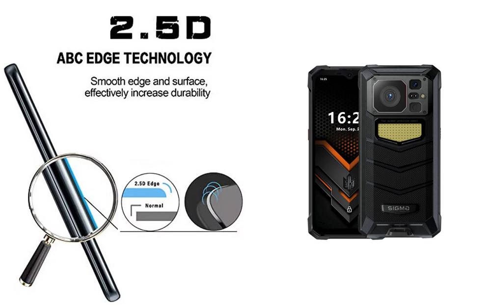 Защитное стекло ArmorGlass для Sigma mobile X-treme PQ57 – устойчивое к царапинам и ударам Киев - изображение 2