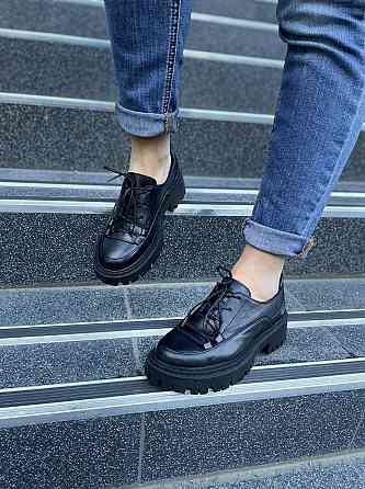 Olli Туфлі жіночі OLLI T-306-Астра чорні (весна-осінь, шкіра натуральна) (4772) Коломия