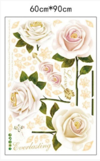 Наклейка декоративна Троянди Київ - фото 4