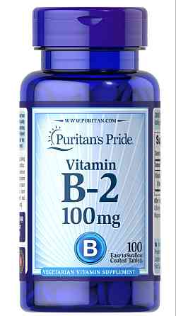 Вітамін В-2 Puritan's Pride Vitamin B-2 (Riboflavin) 100 mg 100tabs Луцьк