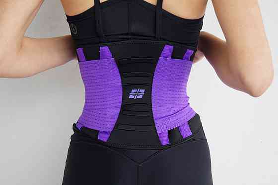 Пояс-корсет для поддержания спины Power System PS-6031 Waist Shaper Purple S/M Луцк