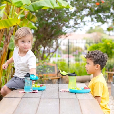 Поїльник-непроливайка Chicco Kids Cup Блакитний 350 мл (06910.20) Вінниця - фото 4