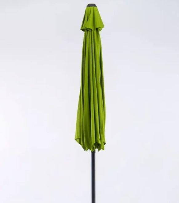 Зонт торговий антиветер Stenson MH-3841 2.7 м, зелений Вінниця - фото 4