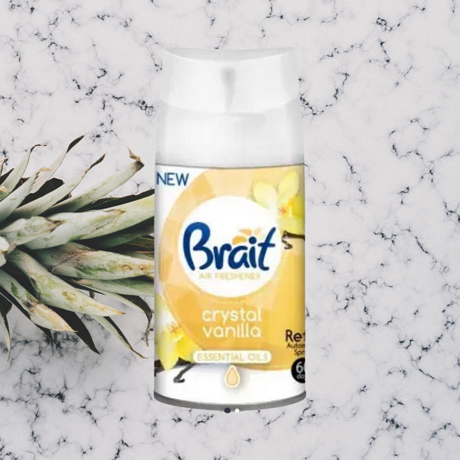 Змінний аерозольний балон BRAIT Cristal Vanilla 250 мл Виноградів - фото 1