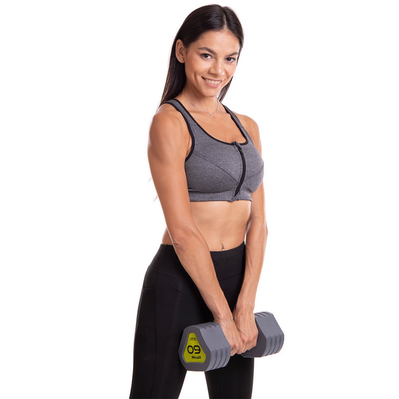 Гантель 9 кг покрытие TPU Zelart-2678-9 Киев - изображение 5