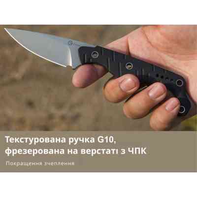 Ніж Civivi SOKN, Satin, чорний G10 (C22027-1) Вінниця