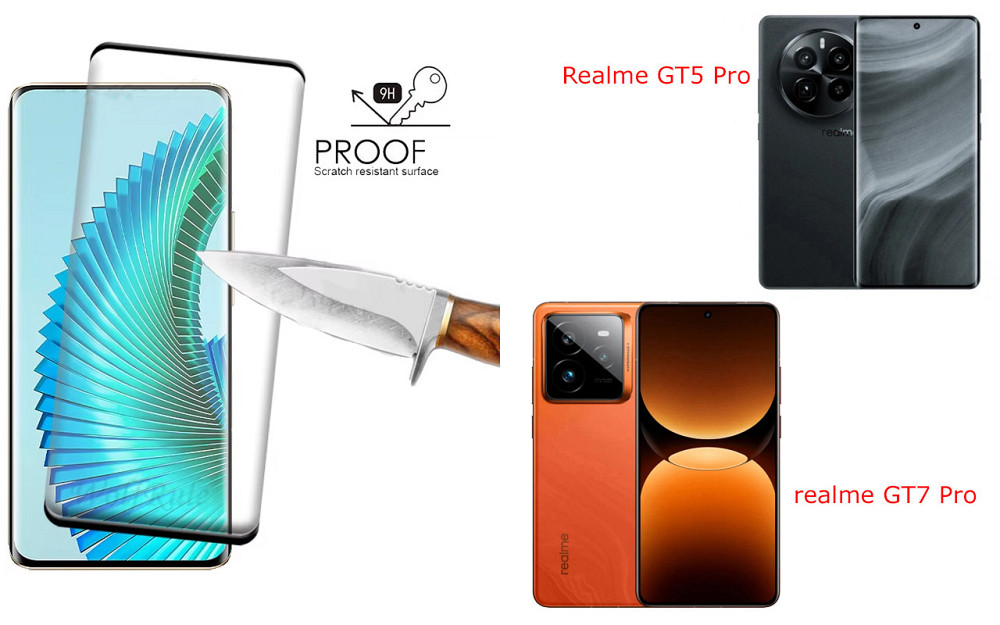 Захисне скло HyperGlass Pro для Realme GT5 Pro, realme GT7 Pro – максимальна чутливість та захист Київ - фото 2