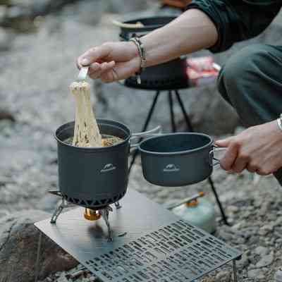 Набір туристичного посуду Naturehike CNK2300CJ0002 1,8 л алюміній (6976023929571) Вінниця