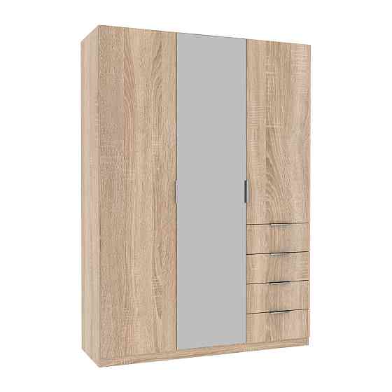 Шафа Крістал 2, Дуб Сонома, 1500х520х2100 Львів