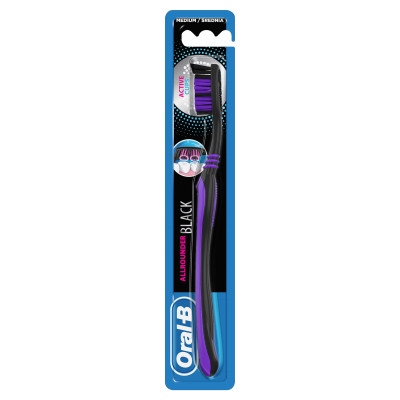 Зубная щетка Oral-B Всесторонняя чистка Black 40 Medium 1 шт. (3014260101473) Винница - изображение 1