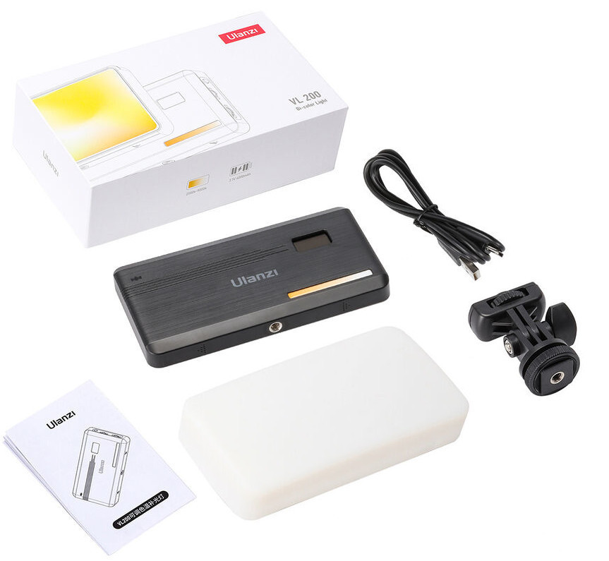 Видеосвет с фильтром 5000мАч Ulanzi VL200 Киев - изображение 3