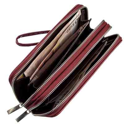 Кошелек Kivi Из экокожи Малиновый (19053) Винница