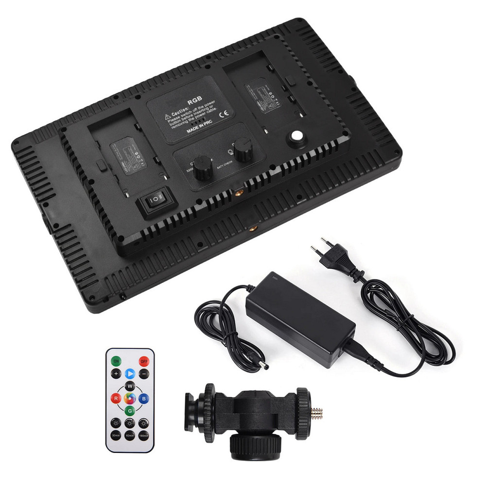 Панель світлодіодна RGB зі штативом 210см відеосвітло прямокутне 40Вт CRI 95+ AC Prof U600 RGB-T Київ - фото 5