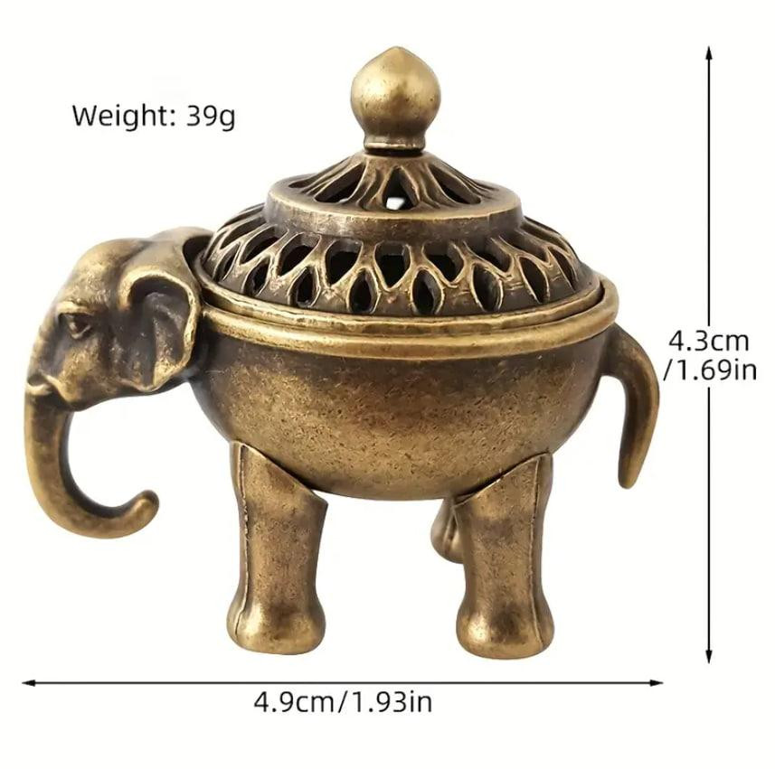 Винтажный металлический держатель для благовоний 