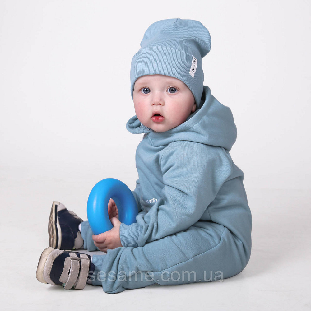 Комбінезон трикотажний ромпер Драйв Синій Харків - фото 6