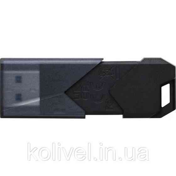 USB Flash Kingston DT Exodia Onyx 256GB USB3.2 Gen1 Black, Retail (DTXON/256GB#) Київ