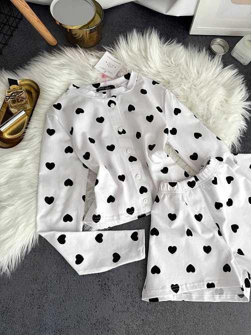 Женская стильная домашняя принтованная пижама качественный кулир Одесса - изображение 5