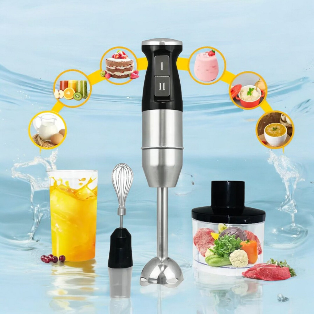 Багатофункціональний блендер BITEK BT-326, потужність 800Вт, 600 мл з ємностями для подрібнення фруктів, овочів Одеса - фото 1