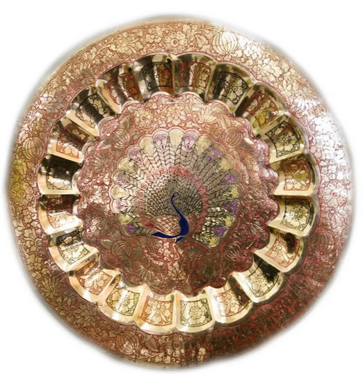Тарілка декоративна велика Індія Київ - фото 1