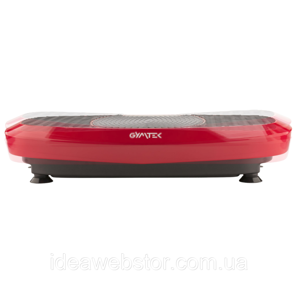 Віброплатформа Gymtek XP750 3D червона для дому до 180 кг з пультом і еспандерами тренажер для схуднення фітнесу та масажу Київ - фото 17