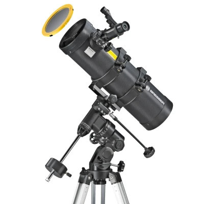 Телескоп Bresser Spica 130/1000 EQ3 Reflector Solar Carbon + фильтр + адаптер (929320) Винница - изображение 2