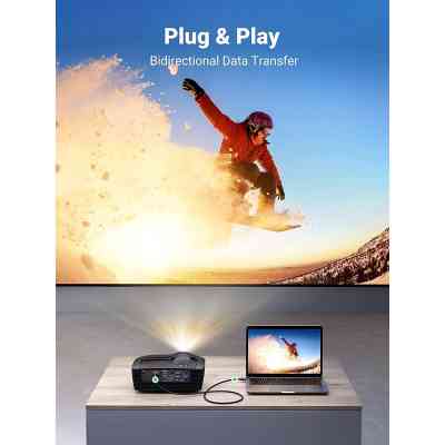 Кабель мультимедийный HDMI M to DVI M 1.0m HD106 black Ugreen (30116) Винница