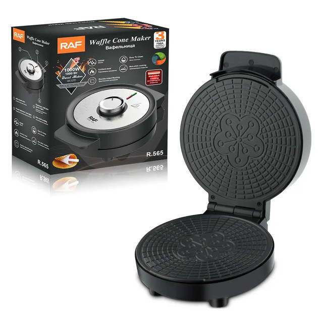 Вафельницы для дома RAF, Вафельница для приготовления венских вафель Вафельница бытовых вафель RY-47 Львов - изображение 14