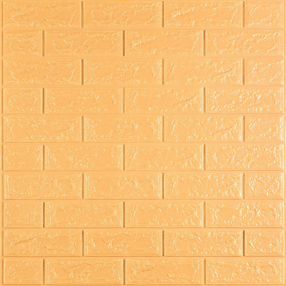 3D панель самоклеющаяся 700x770x5мм кирпич Желто-песочный (009-5) SW-00000028 Днепр - изображение 1