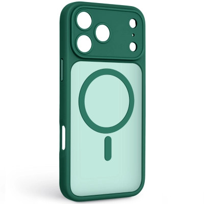 Чехол для мобильного телефона Armorstandart Lush MagCase Apple iPhone 17 Pro Max Dark Green (ARM87500) Винница - изображение 2