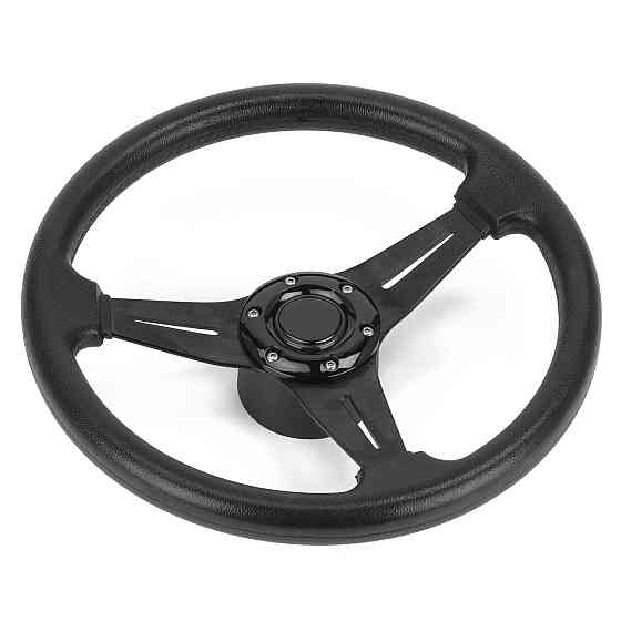 Кермове колесо 13.5 алюміній чорне ААА Тайвань Київ