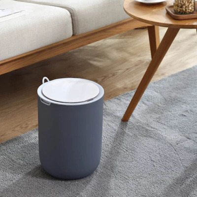 Контейнер для сміття JAH Waterproof Сенсорний Сірий 8 л (20256) Вінниця - фото 8