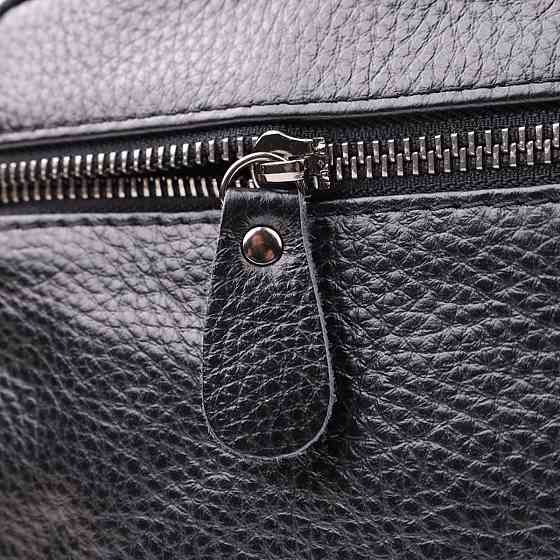 Мужская сумка на плечо из натуральной кожи Vintage 23020 Черный Киев