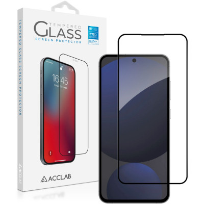 Стекло защитное ACCLAB Full Glue Samsung S24FE Black (1283126594830) Винница - изображение 1