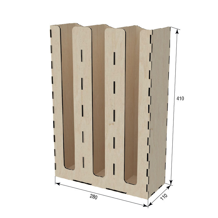 Барний органайзер EKOSTAR 280х110х410 Київ - фото 3