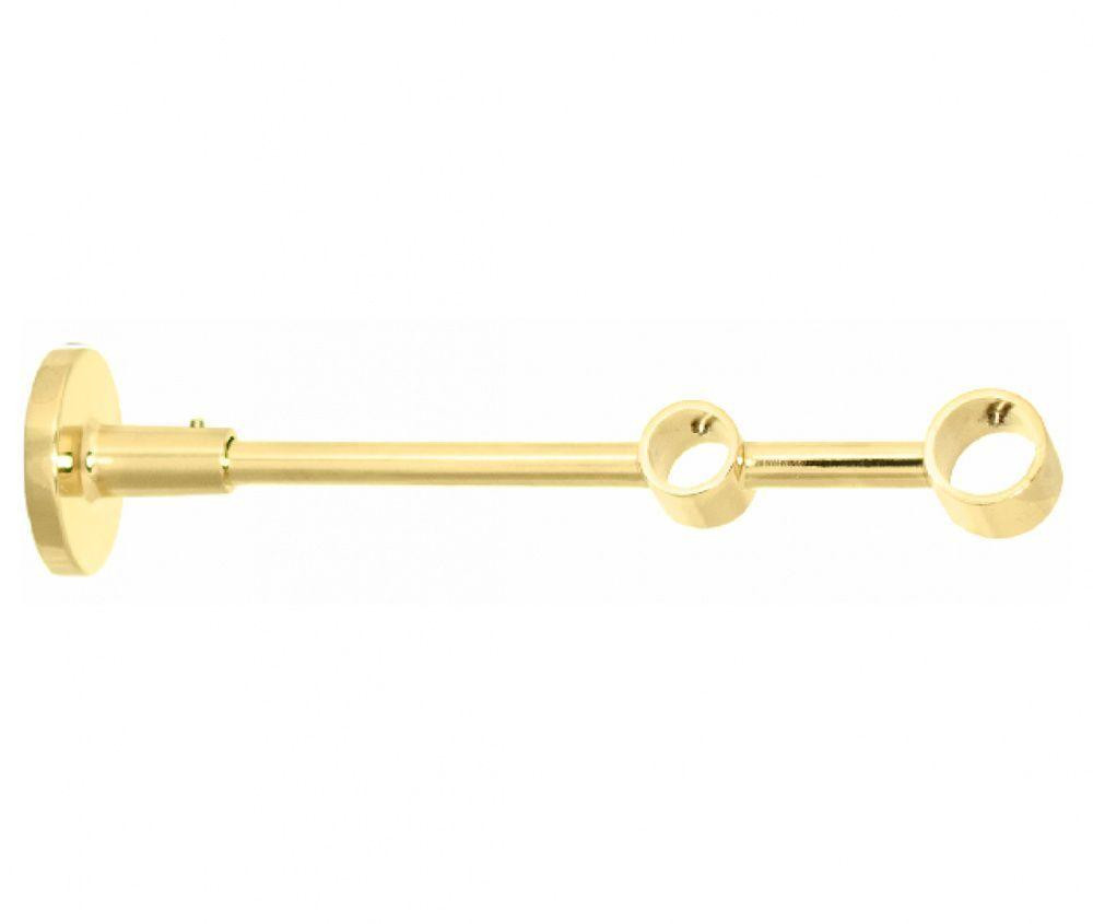 Тримач Orvit ЗАКРИТИЙ дворядний до стіни 19\16 мм ЗОЛОТО Львів - фото 1