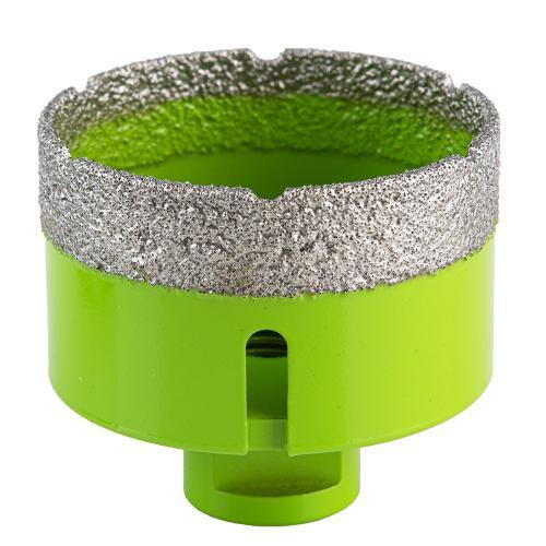 Свердло корончате алмазне по кераміці 68мм, для КШМ М14х2мм Alloid Одеса - фото 3