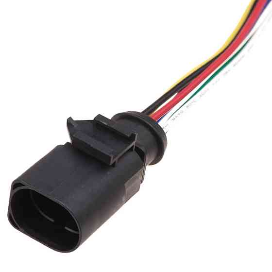 Разьем коннектор с проводом, 6-кон., Дат, Кислорода,  3B0973813,  VAG Германия, Франция, Audi, Bugatti, Porsche, Seat, Skoda, VW Киев