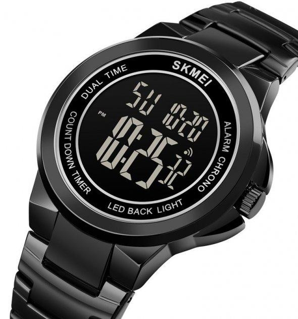 Мужские наручные часы Skmei 1712 Черный Винница - изображение 2