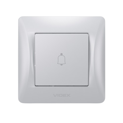 BINERA срібний шовк Клавіша дзвінка внутрішня Videx Житомир - фото 2