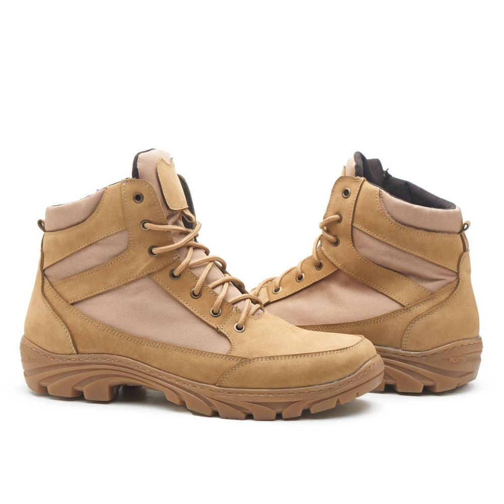 Зимові, справжні чоловічі тактичні черевики, берці, кольору кайот Харків - фото 4