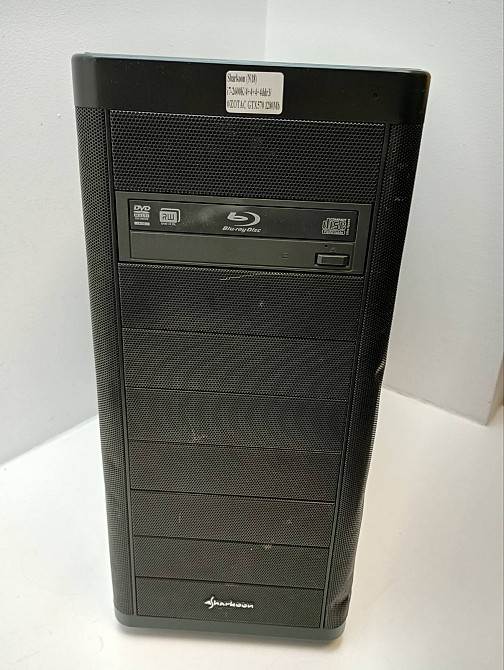 Ігровий системний блок: корпус Sharkoon,материнська плата ASRock P67 Pro3 SE + i7-2600K + 4+4+4+4 ddr3 Corsair XMS3+ZOTAC GTX570 1280Mb + Be quiet 550 Луцк - изображение 2