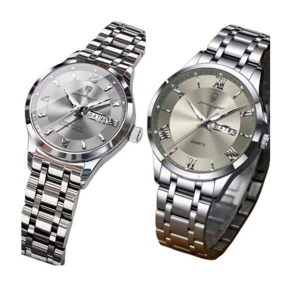 Годинник наручний Poedagar Berlin Couple Сріблястий Вінниця - фото 11