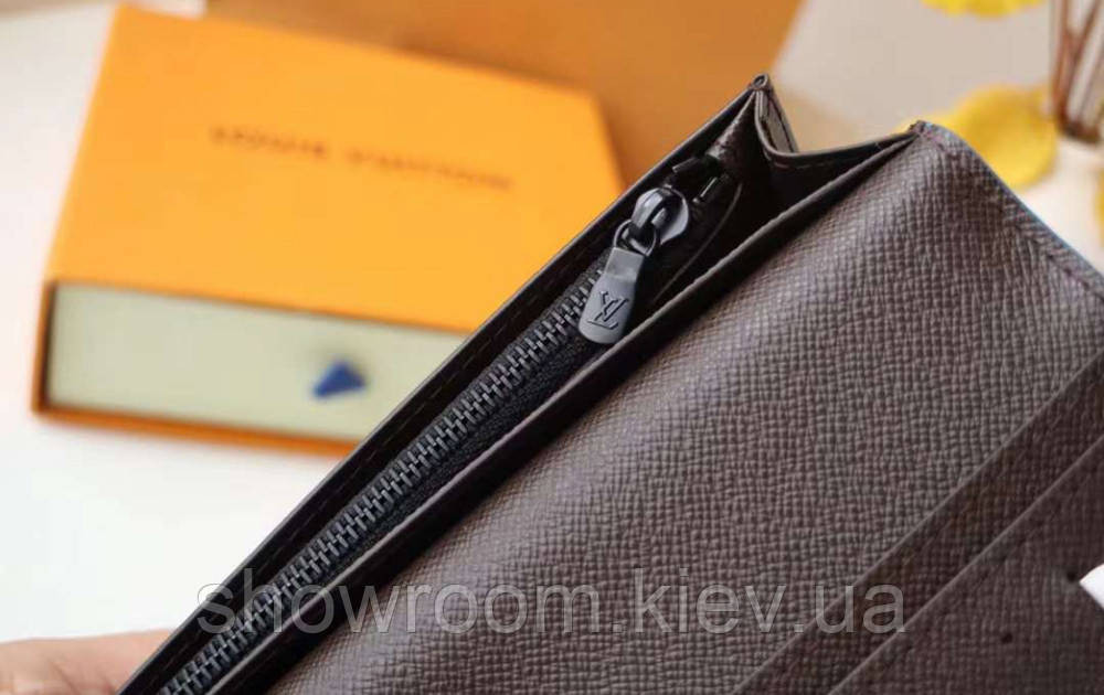 Чоловічий брендовий гаманець (82790) Lux blue Київ - фото 3