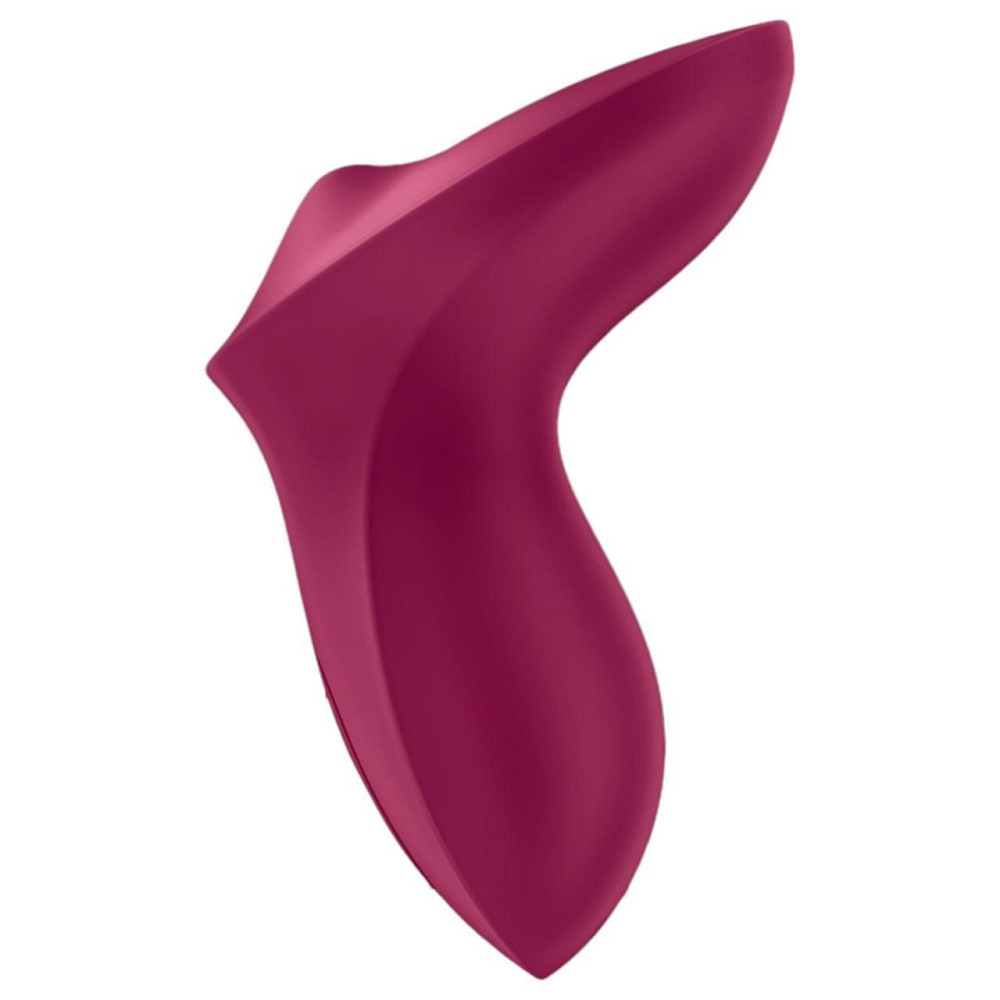 Вібратор для клітора з перлинною стимуляцією Satisfyer Exciterrr Berry, 2 незалежні мотори Sex Aura Київ - фото 4