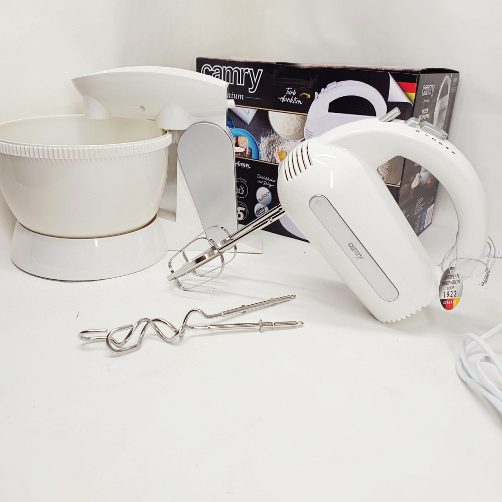 Миксер бытовой для кремов, Миксер нержавеющая сталь, Миксер для теста на пироги крем меда DP-87 Львов - изображение 6