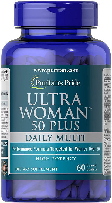 Ultra Woman 50 Plus Multi-Vitamin 60 caplets Луцьк - фото 1