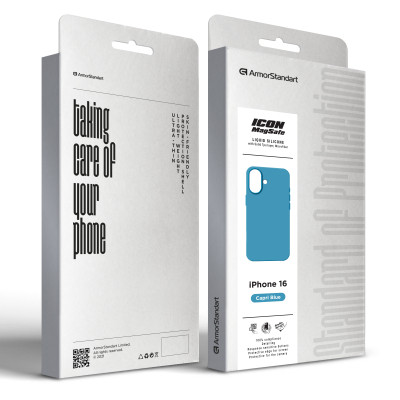 Чехол для мобильного телефона Armorstandart ICON2 MagSafe Apple iPhone 16 Capri Blue (ARM80183) Винница - изображение 2