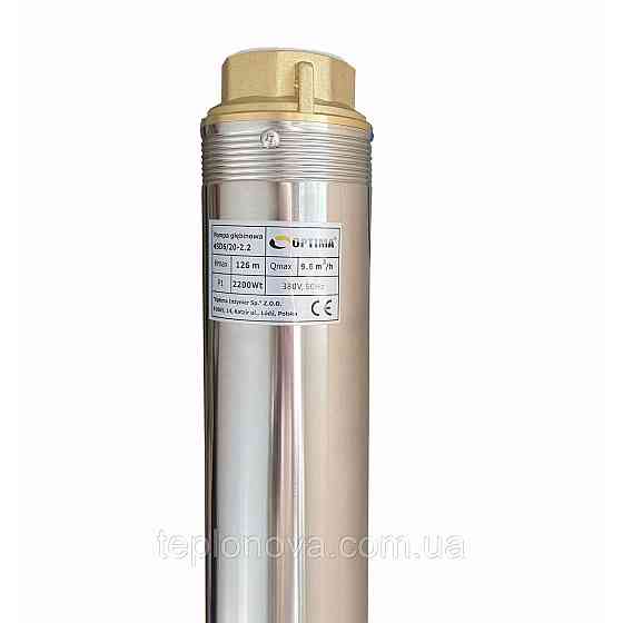 Насос скважинный с повышенной уст-тью к песку  OPTIMA  4SD 6/20 2,2 кВт 126м 3-х фазный Черновцы