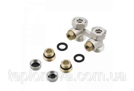 Вузол нижнього підключення радіатора прямий Raftec 1/2"х3/4" HRKS11 Чернівці